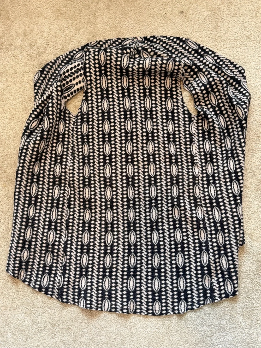 Moth Sleeveless Long Open Cardigan